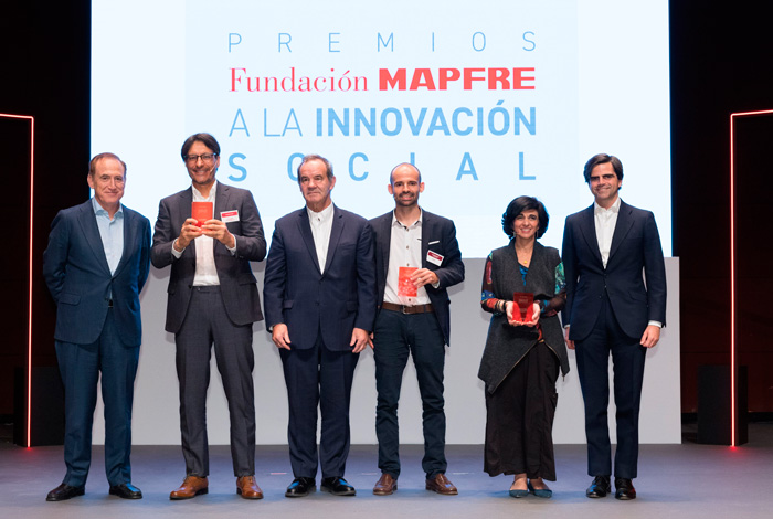 Fundación MAPFRE premia tres grandes proyectos internacionales de Innovación Social
