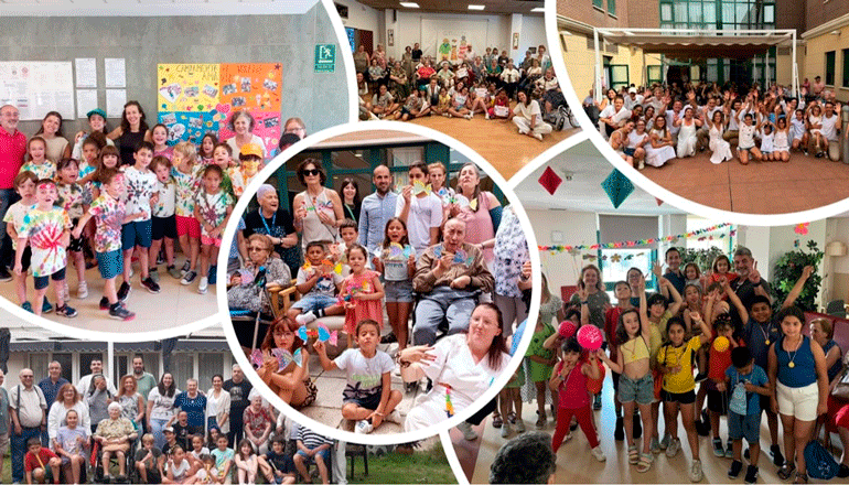 Amavir celebra su II Día del Voluntariado en el marco de sus campamentos intergeneracionales de verano